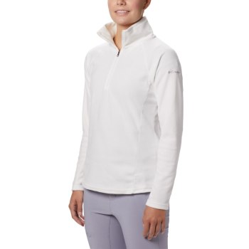 Columbia Glacial IV Half Zip Fleece, Sudaderas Creme Para Mujer | 658394-ULH